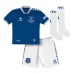 Everton James Tarkowski #6 Barnkläder Hemma matchtröja till baby 2023-24 Kortärmad (+ Korta byxor) Billigt